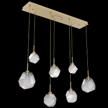 Hammerton PLB0039-07-GB-S-C01-L1 - Gem Linear 7pc Multi-Pendant