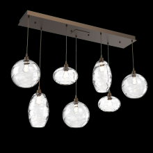 Hammerton PLB0048-07-FB-OC-C01-E2 - Misto Linear 7pc Multi-Pendant