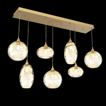 Hammerton PLB0048-07-GB-OA-C01-E2 - Misto Linear 7pc Multi-Pendant