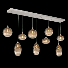 Hammerton PLB0048-09-BS-OB-C01-E2 - Misto Linear 9pc Multi-Pendant