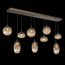 Hammerton PLB0048-09-FB-OB-C01-E2 - Misto Linear 9pc Multi-Pendant