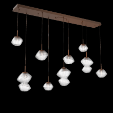 Hammerton PLB0089-09-BB-C-C01-L3 - Mesa Linear Pendant Chandelier