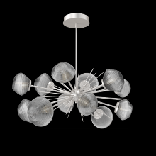 Hammerton PLB0089-0D-BS-S-001-L3 - Mesa Oval Starburst Chandelier