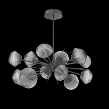 Hammerton PLB0089-0D-GP-S-001-L3 - Mesa Oval Starburst Chandelier