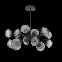 Hammerton PLB0089-0D-MB-S-001-L3 - Mesa Oval Starburst Chandelier