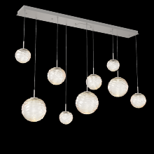 Hammerton PLB0092-09-BS-A-C01-L3 - Gaia Linear Multi-Pendant Chandelier