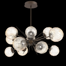 Hammerton PLB0092-0D-FB-A-001-L1 - Gaia Oval Starburst Chandelier