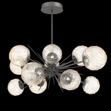 Hammerton PLB0092-0D-GP-A-001-L1 - Gaia Oval Starburst Chandelier