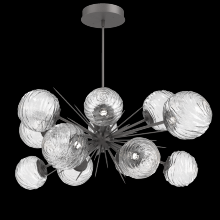 Hammerton PLB0092-0D-GP-C-001-L1 - Gaia Oval Starburst Chandelier