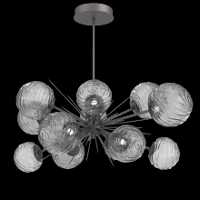 Hammerton PLB0092-0D-GP-S-001-L1 - Gaia Oval Starburst Chandelier