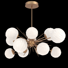 Hammerton PLB0092-0D-NB-WL-001-L3 - Gaia Oval Starburst Chandelier