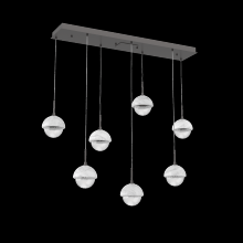 Hammerton PLB0093-07-GP-WC-C01-L1 - Cabochon Linear Pendant Chandelier