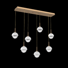 Hammerton PLB0093-07-NB-WC-C01-L1 - Cabochon Linear Pendant Chandelier