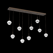 Hammerton PLB0093-09-FB-WC-C01-L3 - Cabochon Linear Pendant Chandelier