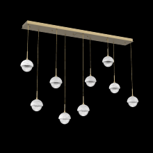 Hammerton PLB0093-09-GB-WC-C01-L1 - Cabochon Linear Pendant Chandelier