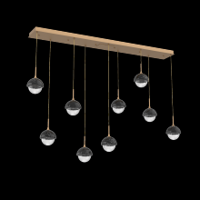 Hammerton PLB0093-09-NB-BC-C01-L1 - Cabochon Linear Pendant Chandelier