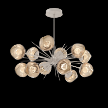 Hammerton PLB0095-0D-BS-ZB-001-L3 - Luna Oval Starburst Chandelier