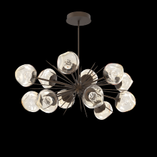 Hammerton PLB0095-0D-FB-FA-001-L3 - Luna Oval Starburst Chandelier