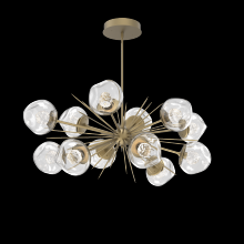 Hammerton PLB0095-0D-GB-FC-001-L1 - Luna Oval Starburst Chandelier