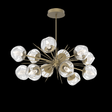 Hammerton PLB0095-0D-GB-GC-001-L1 - Luna Oval Starburst Chandelier