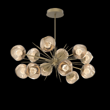 Hammerton PLB0095-0D-GB-ZB-001-L1 - Luna Oval Starburst Chandelier