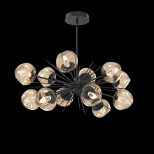 Hammerton PLB0095-0D-MB-GB-001-L1 - Luna Oval Starburst Chandelier