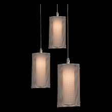 Hammerton CHB0019-03-BB-F-C01-L1 - Uptown Mesh Round 3pc Multi-Pendant