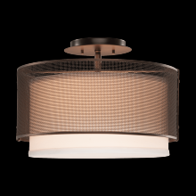 Hammerton CLB0019-14-GP-SH-E2 - Uptown Mesh Semi-Flush