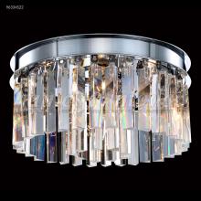 James R Moder 96334S22 - Europa Collection Flush Mount