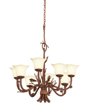 Kalco 5041PD/1255 - Ponderosa 8 Light Chandelier