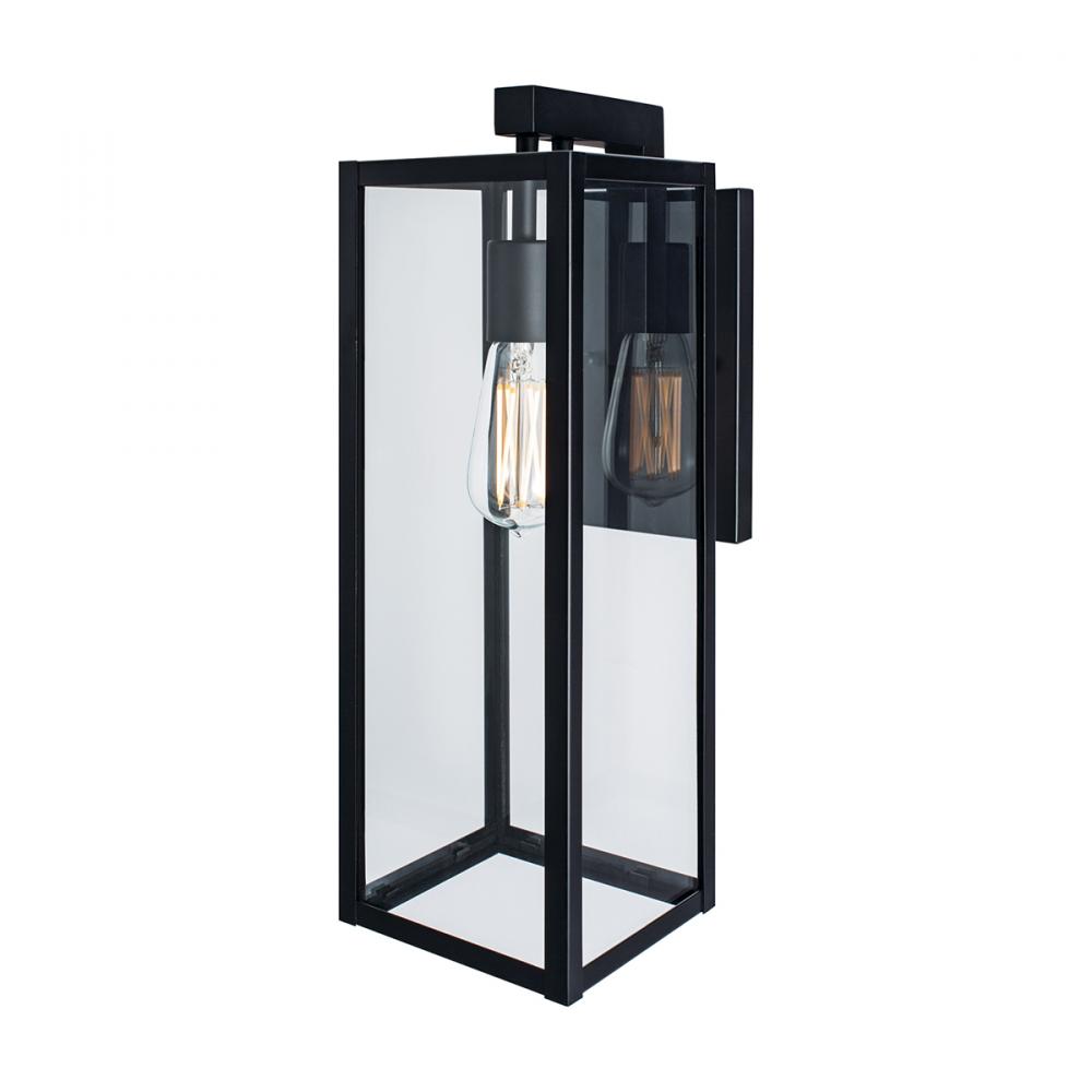 Capture Outdoor Wall Sconce - Matte Black