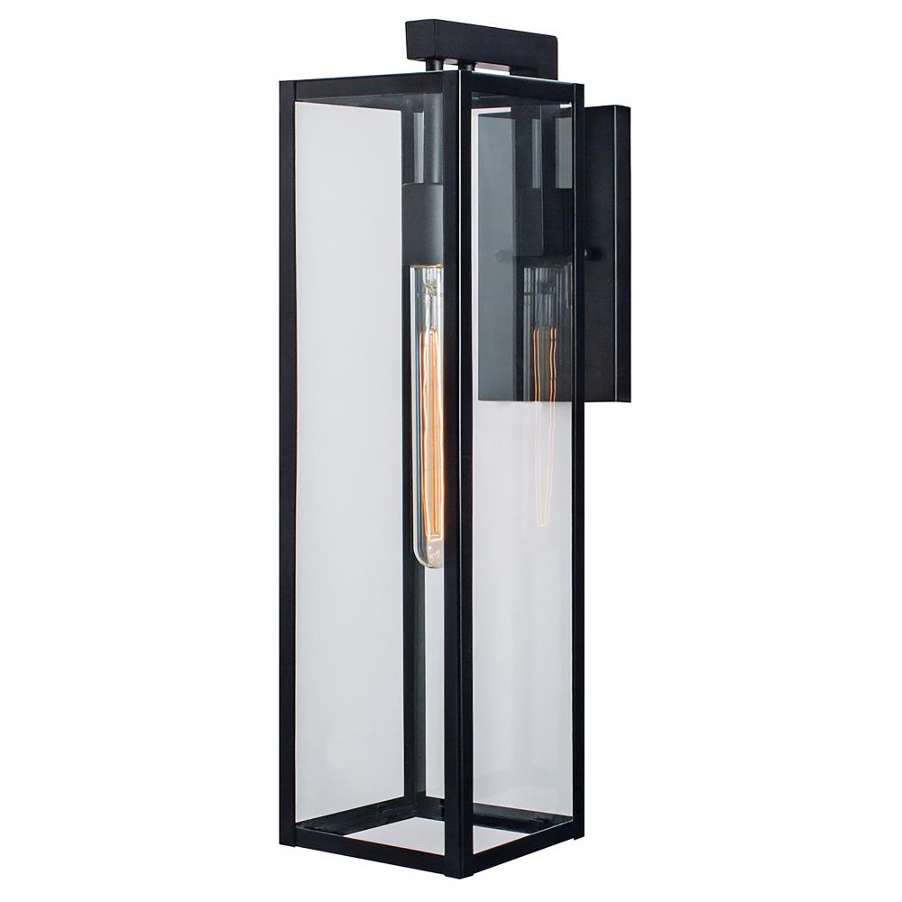 Capture Outdoor Wall Sconce - Matte Black