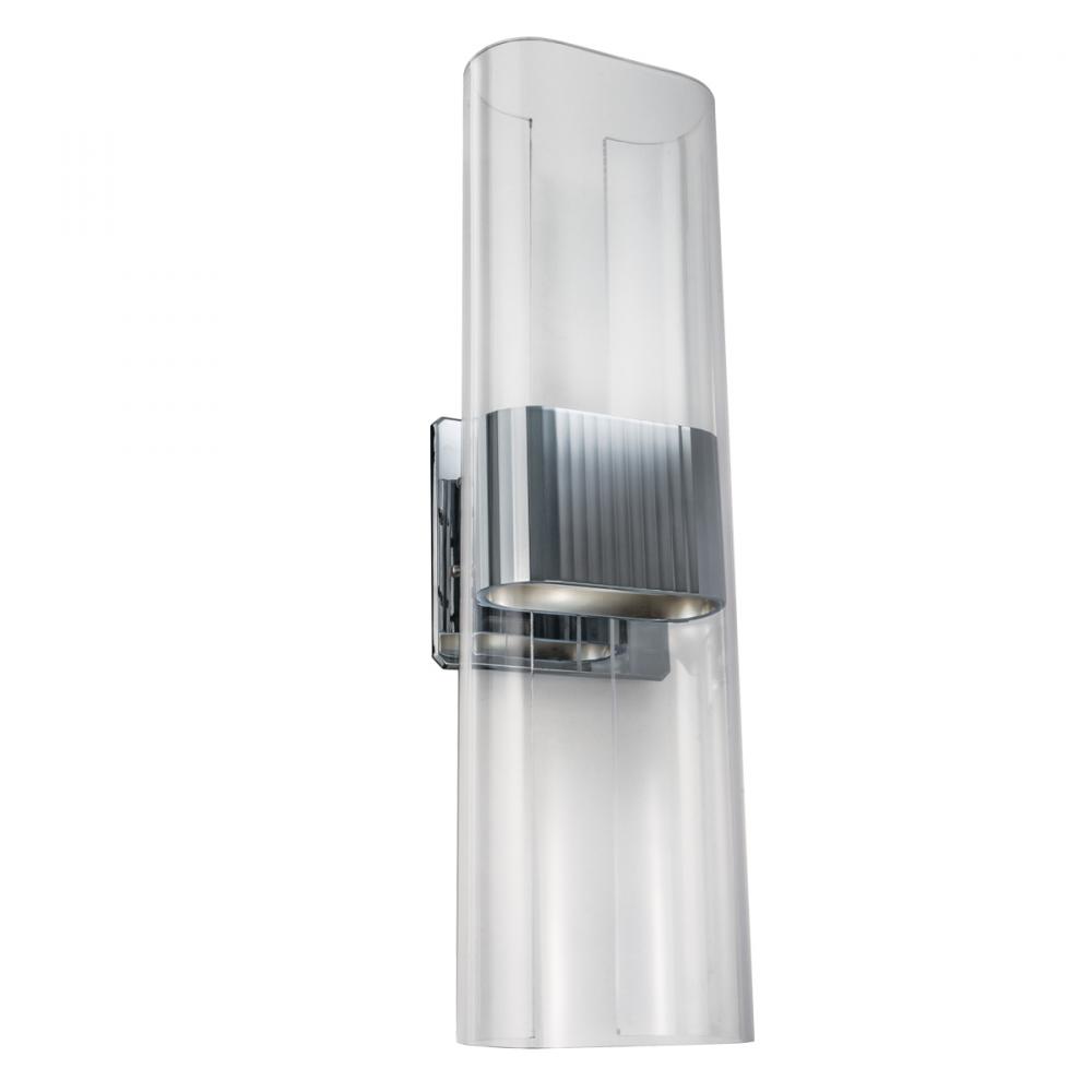 Gem LED Wall Sconce - Chrome