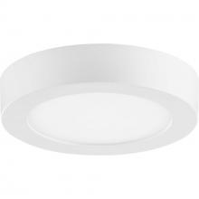 Progress P810024-030-30 - Everlume Collection White 5" Edgelit Round Flush Mount