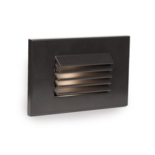 WAC US WL-LED120F-C-BZ - LED Horizontal Louvered Step and Wall Light