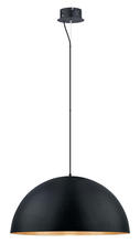 Eglo 201295A - 1x22.5W LED Pendant With Black & Gold Finish