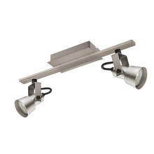 Eglo 203246A - 2x5W Track Light w/ Brushed Nickel Finish