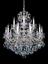 Schonbek 1870 5075-23 - La Scala 15 Light 120V Chandelier in Etruscan Gold with Heritage Handcut Crystal