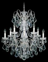 Schonbek 1870 3657-76R - New Orleans 10 Light 120V Chandelier in Heirloom Bronze with Clear Radiance Crystal