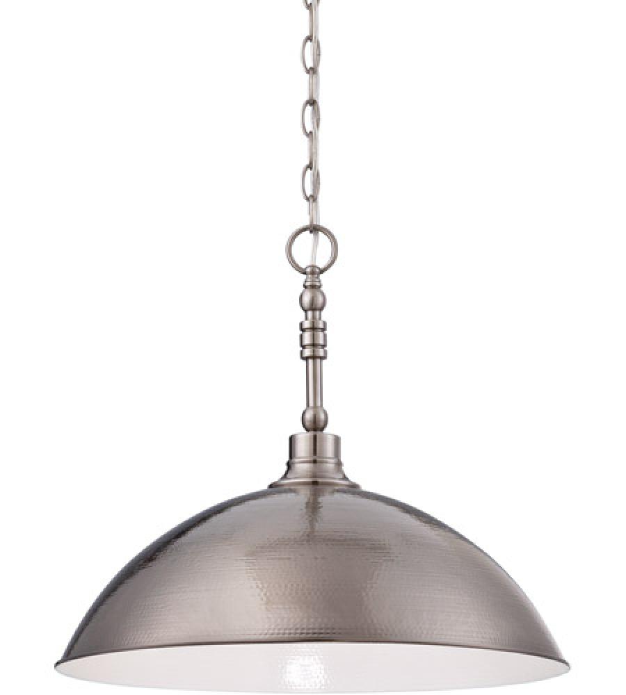 Timarron 1 Light Large Pendant in Antique Nickel