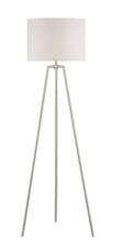 Craftmade 86247 - 1 Light Metal Tri-Pod Base Floor Lamp in Brushed Nickel