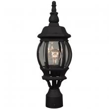 Craftmade Z325-TB - French Style 1 Light Outdoor Post Mount in Textured Black