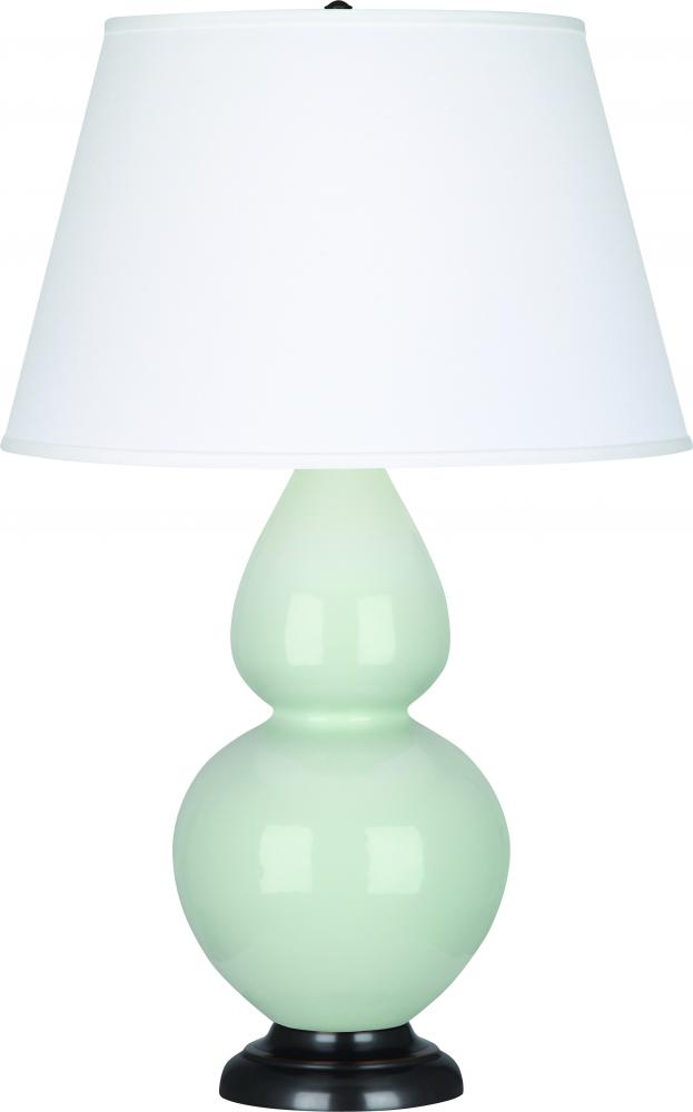 Celadon Double Gourd Table Lamp