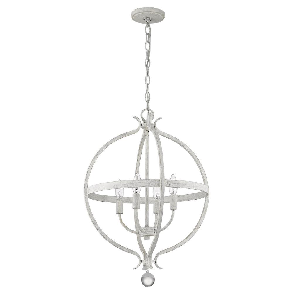 Callie 5-Light Country White Pendant