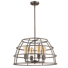 Acclaim Lighting IN21346AS - Rebarre 4-Light Pendant