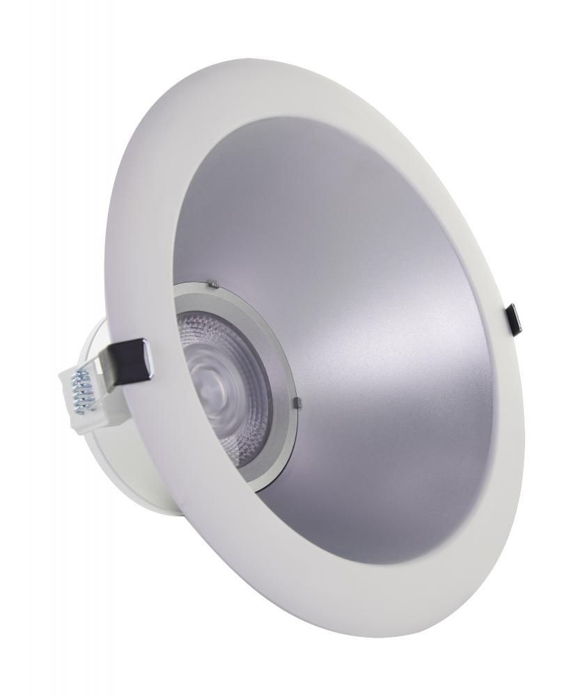 23 Watt Commercial LED Downlight; 6 in.; Color Adjustable; Lumen Adjustable; 120-277 volt