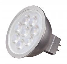 Satco Products Inc. S11335 - 6.5 Watt; MR16 LED; 3000K; GU5.3 base; 25 deg. Beam Angle; 12 Volt