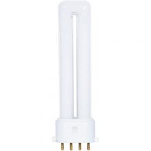 Satco Products Inc. S6414 - 7 Watt; pin-based Compact Fluorescent; 4100K; 82 CRI; 2G7 base