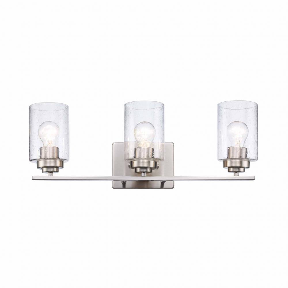 Mod Pod Vanity Lighting Brushed Nickel