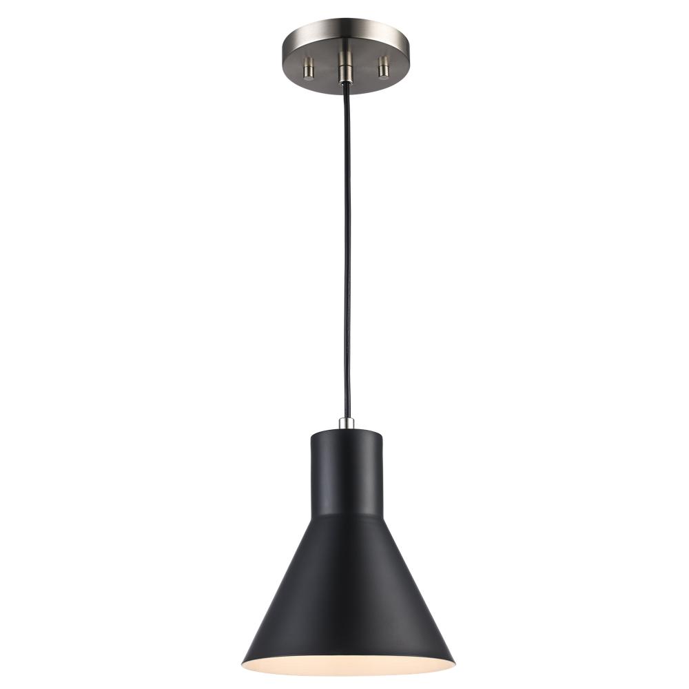 Pendant Lights Black/Brushed Nickel